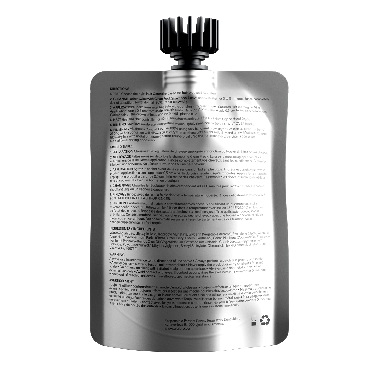 QIQI Hair Controller Wavy & Curly/ Контроллер для волнистых и кудрявых волос 150 гр.