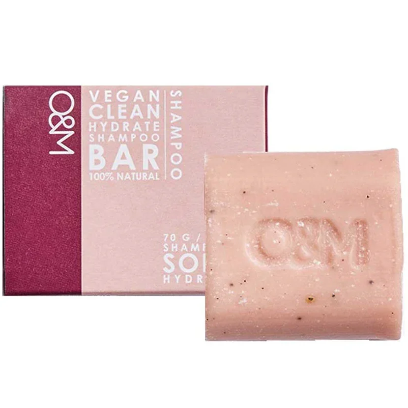 O&M Hydrate Shampoo Bar  / Увлажняющий твердый шампунь, 70 г