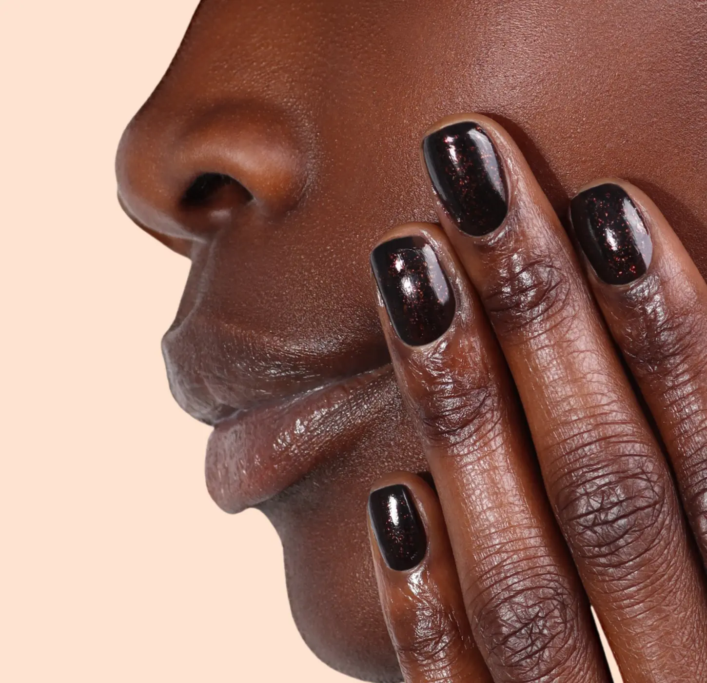 lakur Enhanced Around the Fireplace / Лак для ногтей Искры пламени, 12 мл