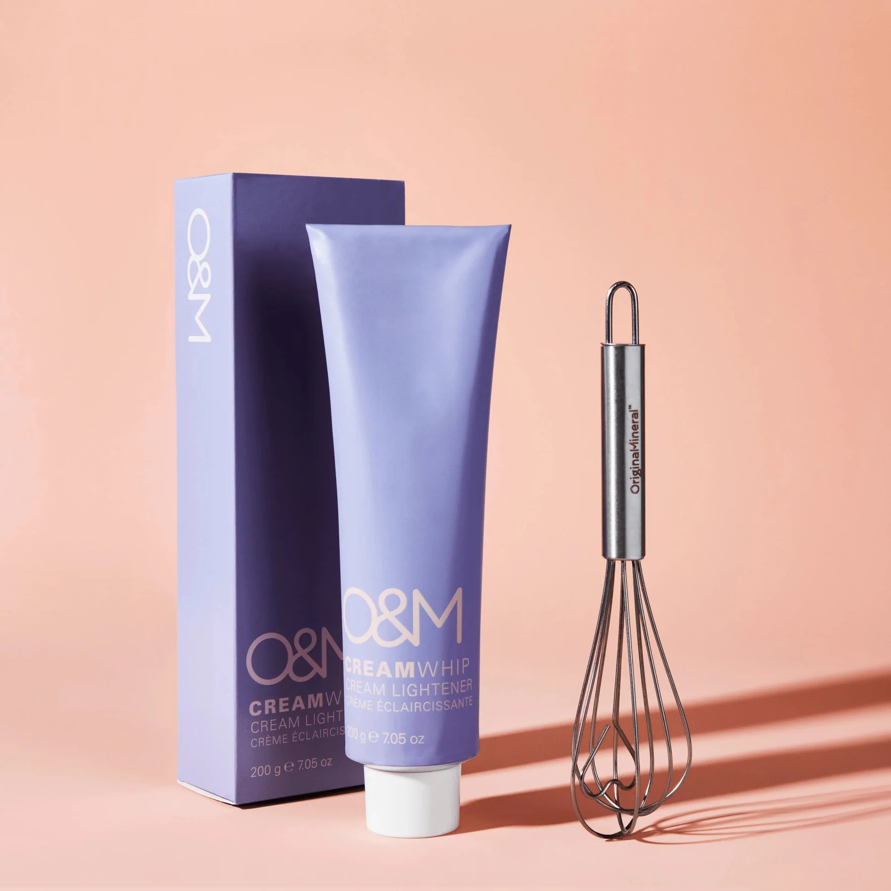 O&M Cream Whip Vegan Ammonia Free Cream Lightener  / Осветляющий крем без аммиака, 200 г