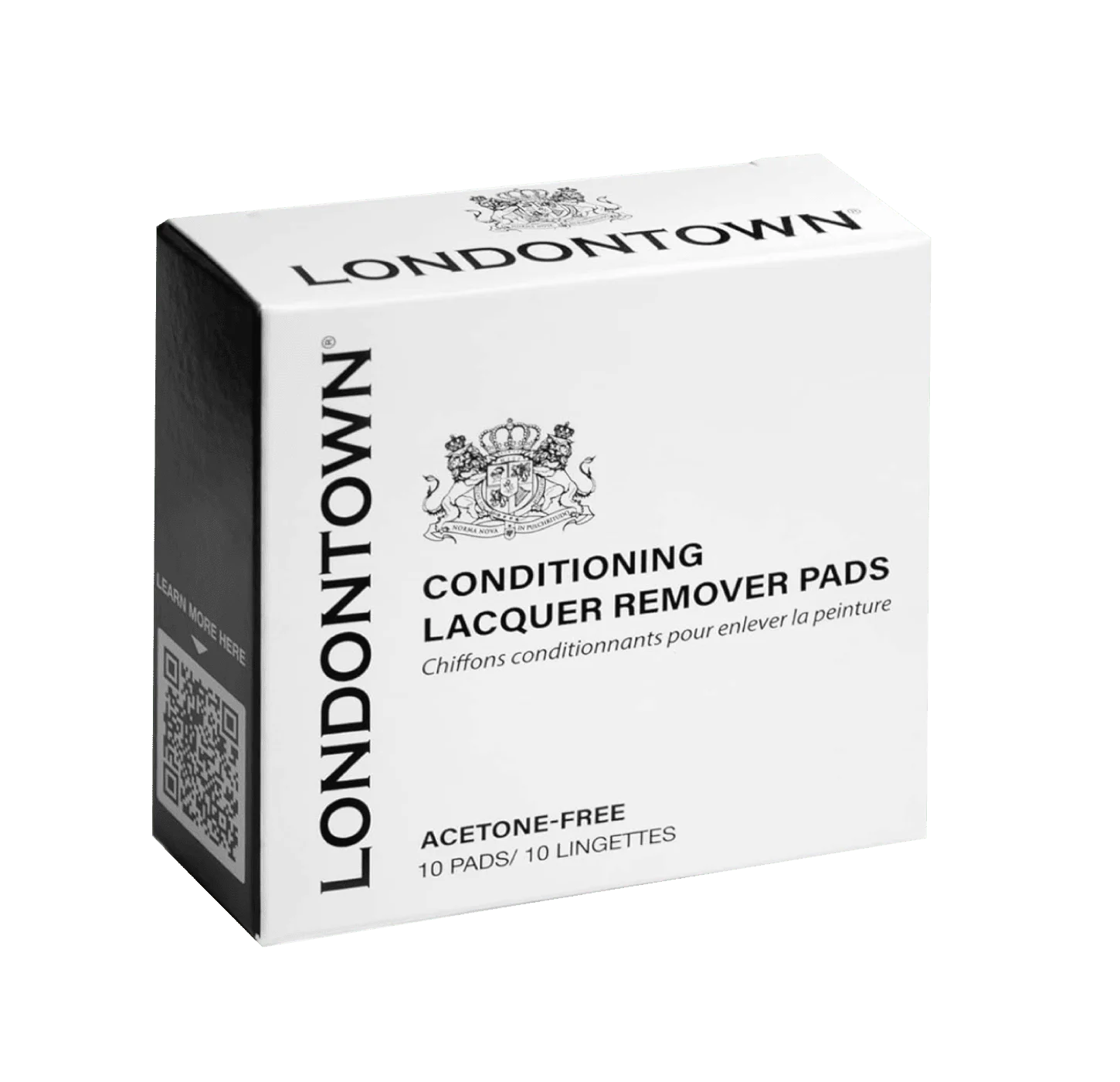 Conditioning Lacquer Remover Pads / Увлажняющие салфетки для снятия лака, 10 шт