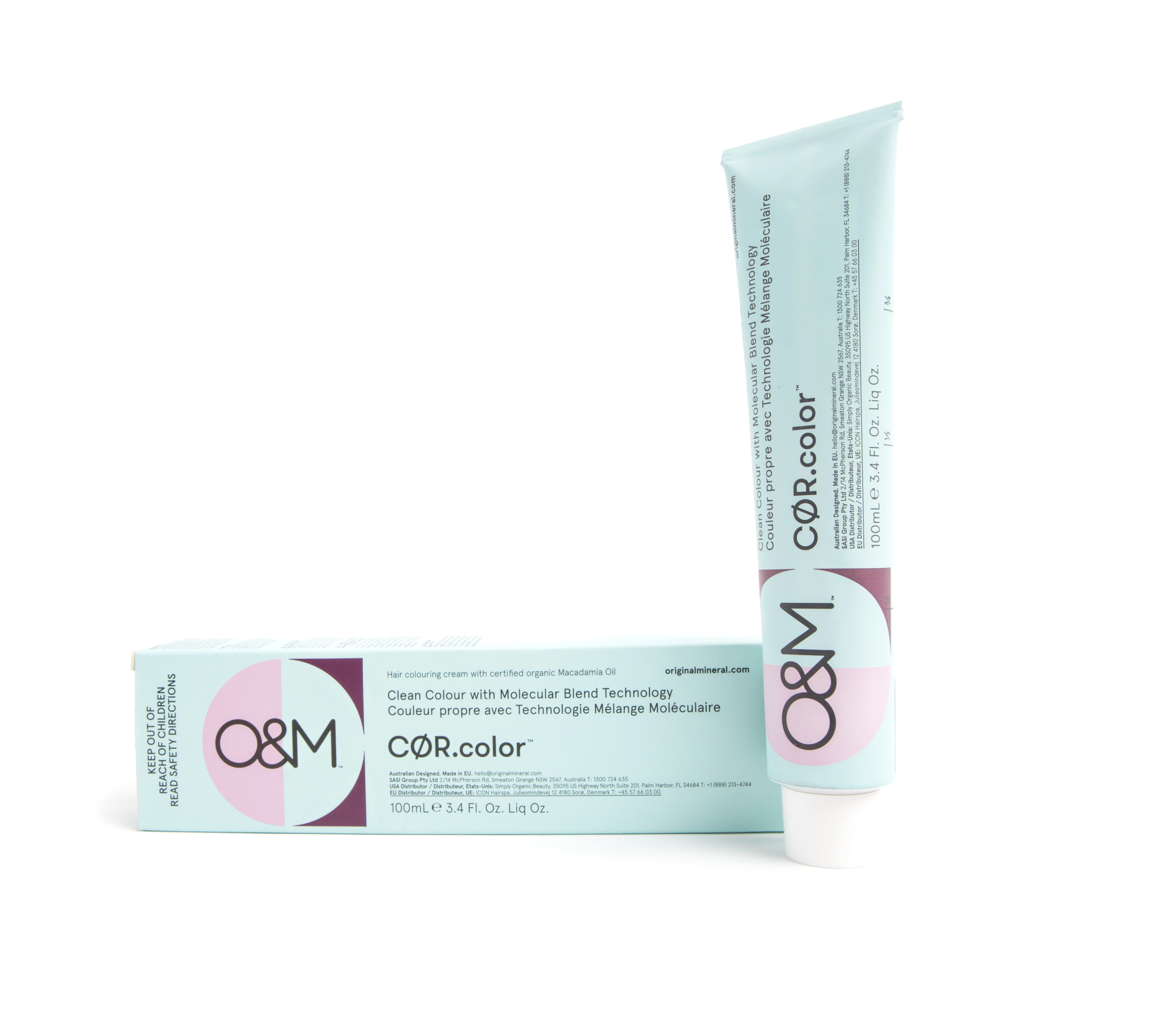 COR.color Крем-краска для волос 6.75 Шоколадный тёмный блонд, 100г