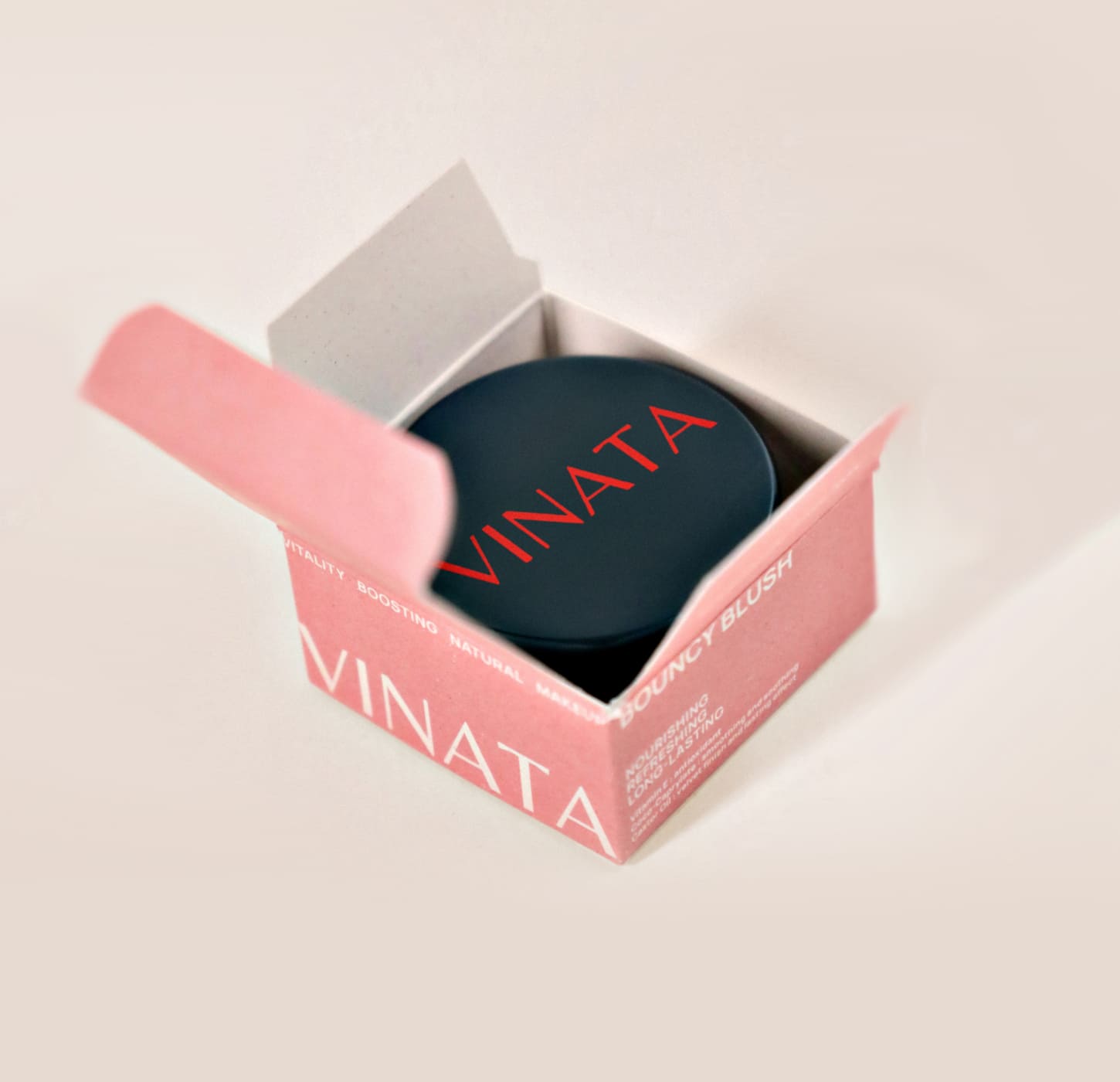 Румяна, оттенок пастельно-розовый с легким шиммером, 4 мл