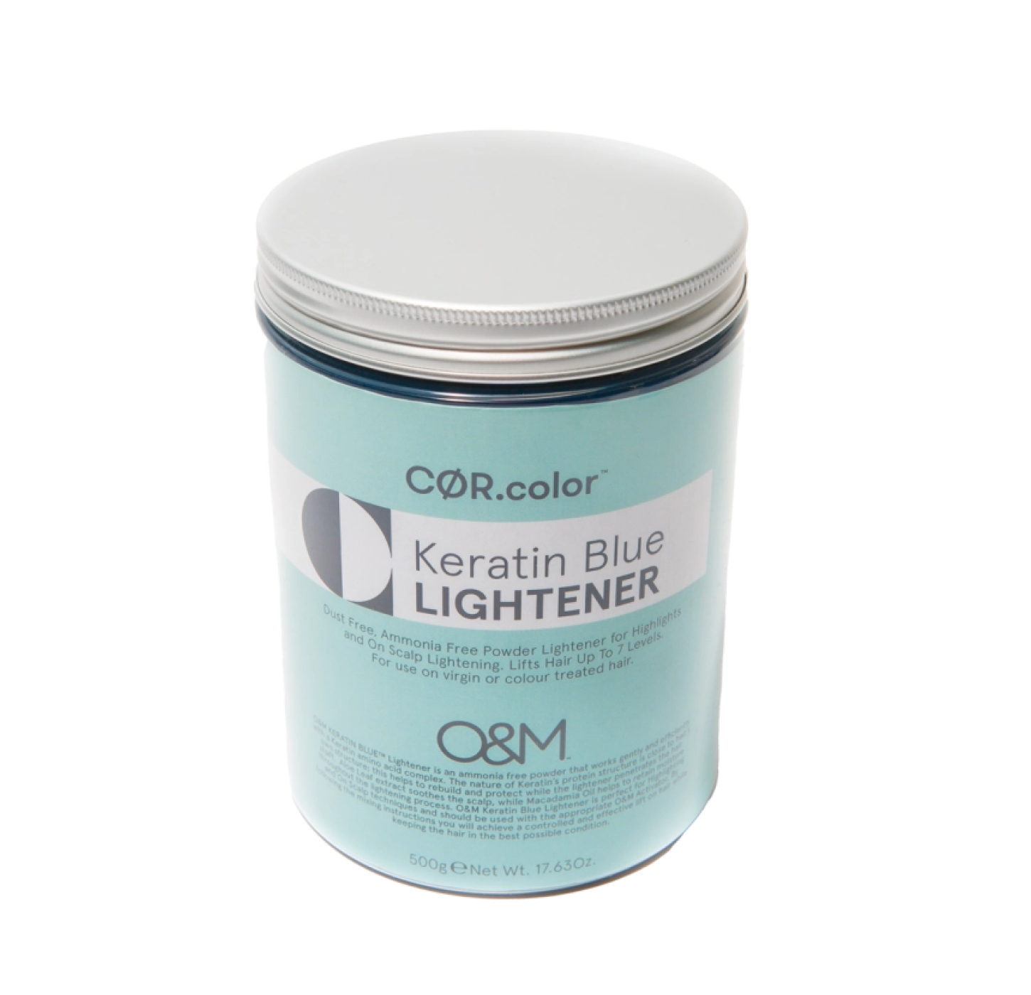 Синяя осветляющая пудра COR.color с кератином, 500г