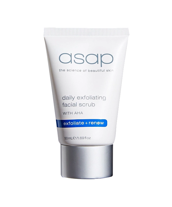 asap daily exfoliating facial scrub