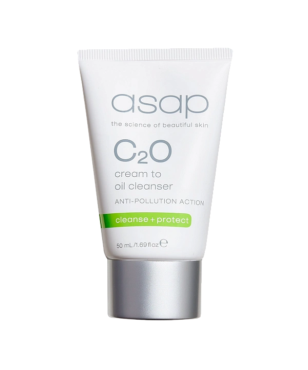asap C2O cream to oil cleanser