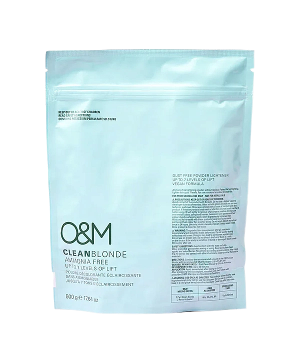 O&M CLEAN BLONDE Ammonia Free Powder Lightener