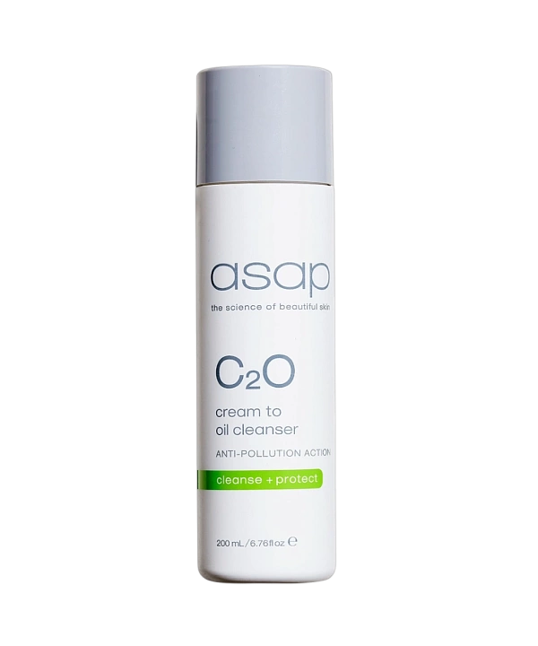 asap C2O cream to oil cleanser