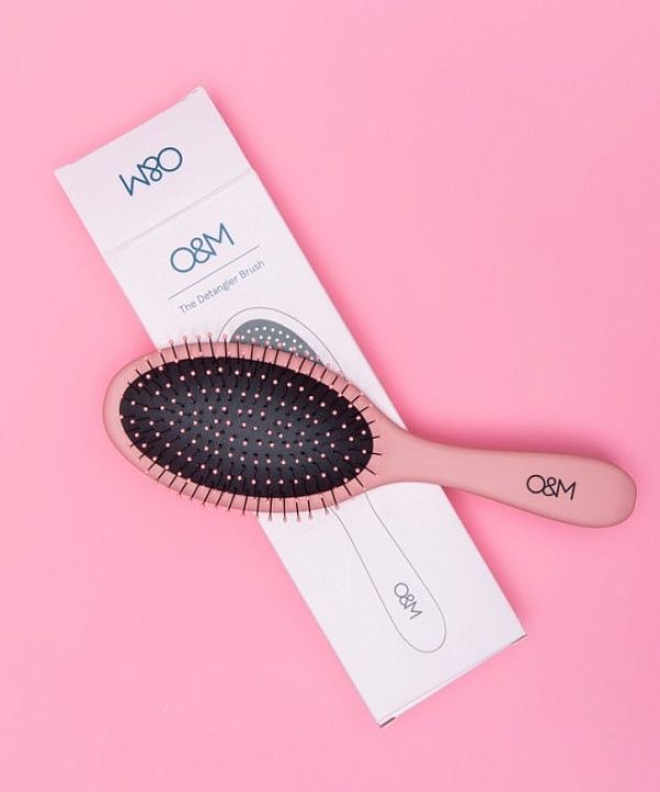 O&M Detangler Brush Pink (вид 2)